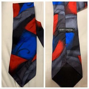 Henry Grethel Italian Silk Tie